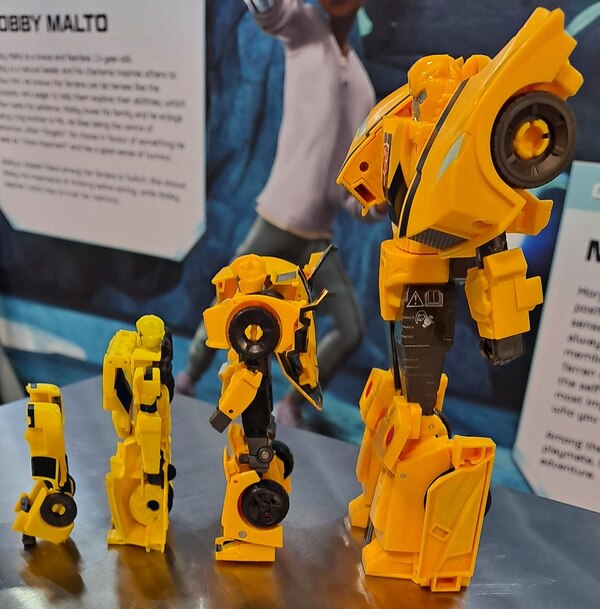 Image Of Transformers Earthspark Bumblebee Toy Comparison  (3 of 8)